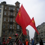 Manifestation à Bruxelles le 19 mars 2005 photo n°9 